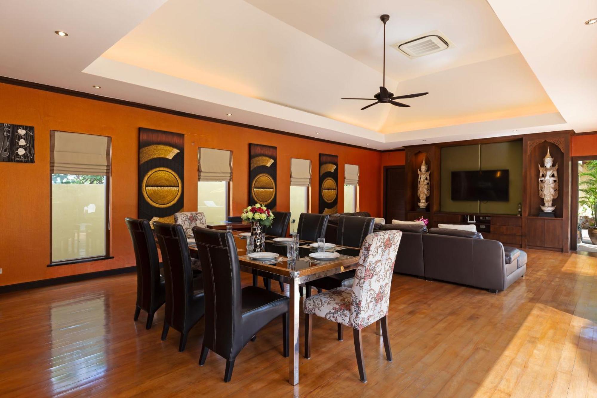 Extraordinary Courtyard 6Br Pool Villa Sri Suri, Naiharn Rawai ภายนอก รูปภาพ