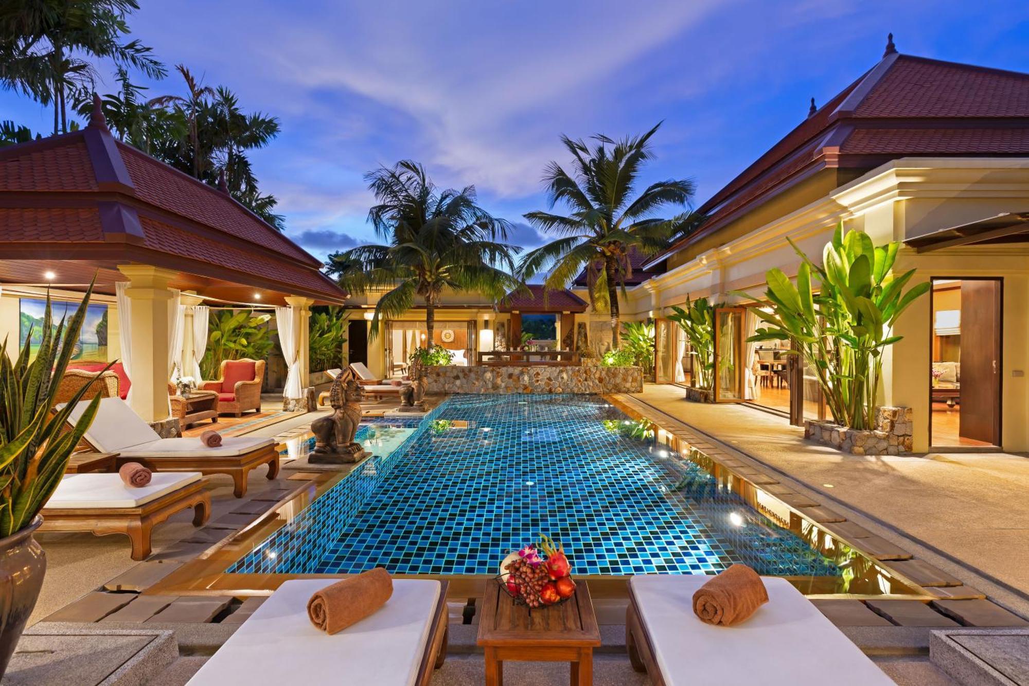 Extraordinary Courtyard 6Br Pool Villa Sri Suri, Naiharn Rawai ภายนอก รูปภาพ