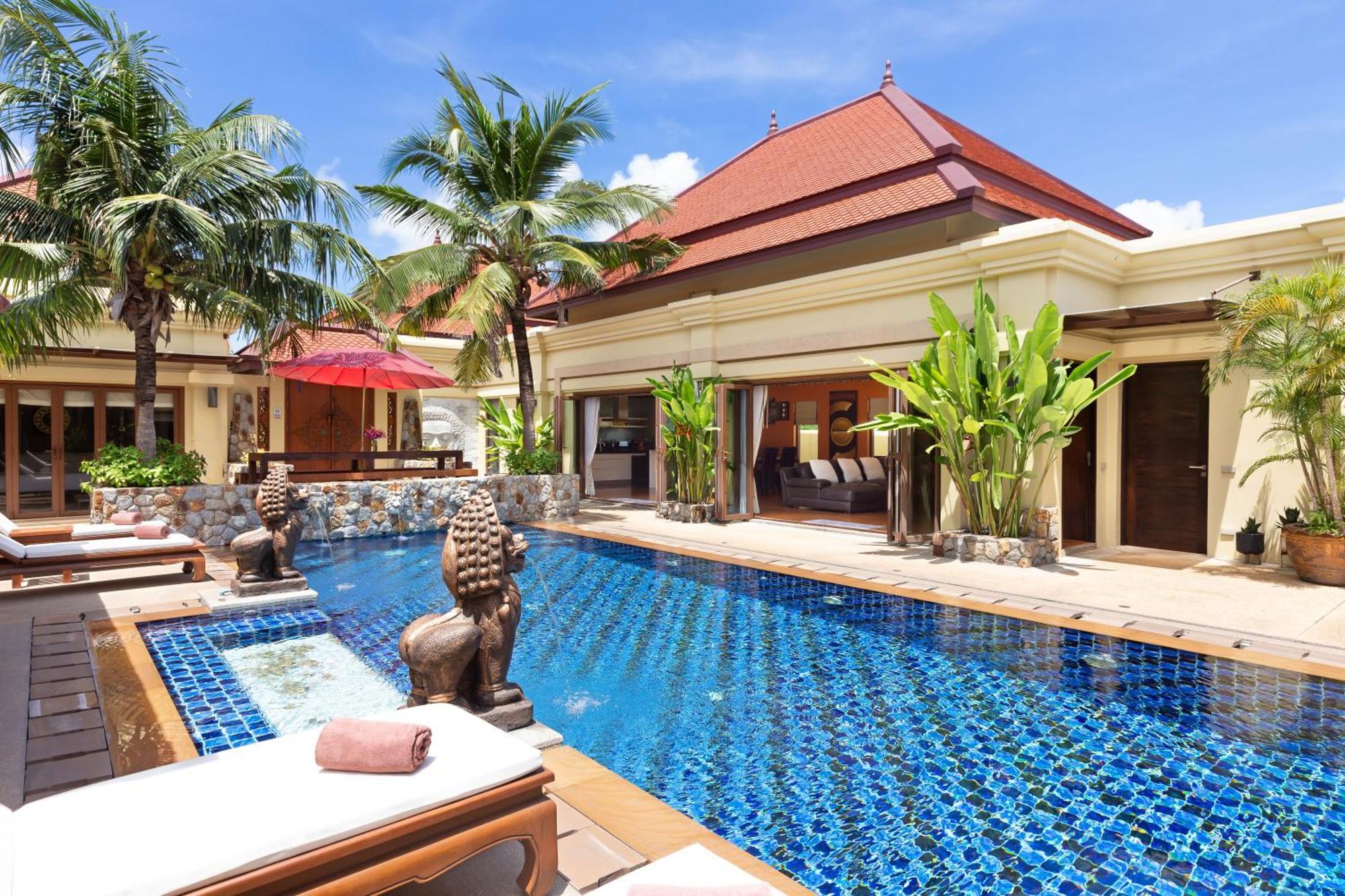 Extraordinary Courtyard 6Br Pool Villa Sri Suri, Naiharn Rawai ภายนอก รูปภาพ